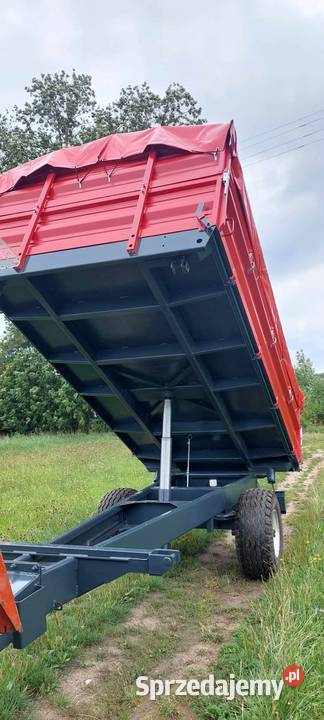 Przyczepa rolnicza jednoosiowa 3 strona remoncie Cimoszka sprzedam