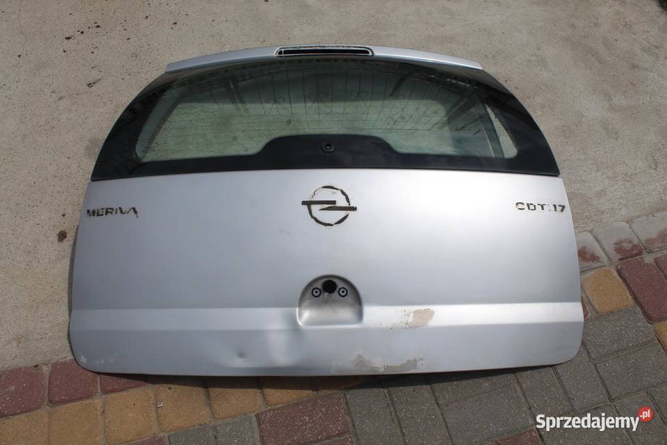 KLAPA TYŁ TYLNA Z157 OPEL MERIVA A