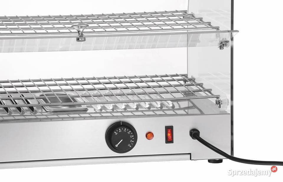 Nablatowa witryna grzewcza 45L