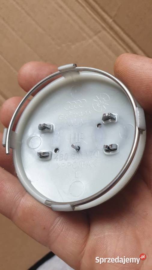 Kapsle dekielki alufelg Audi 60mm 4B0601170 Tuning