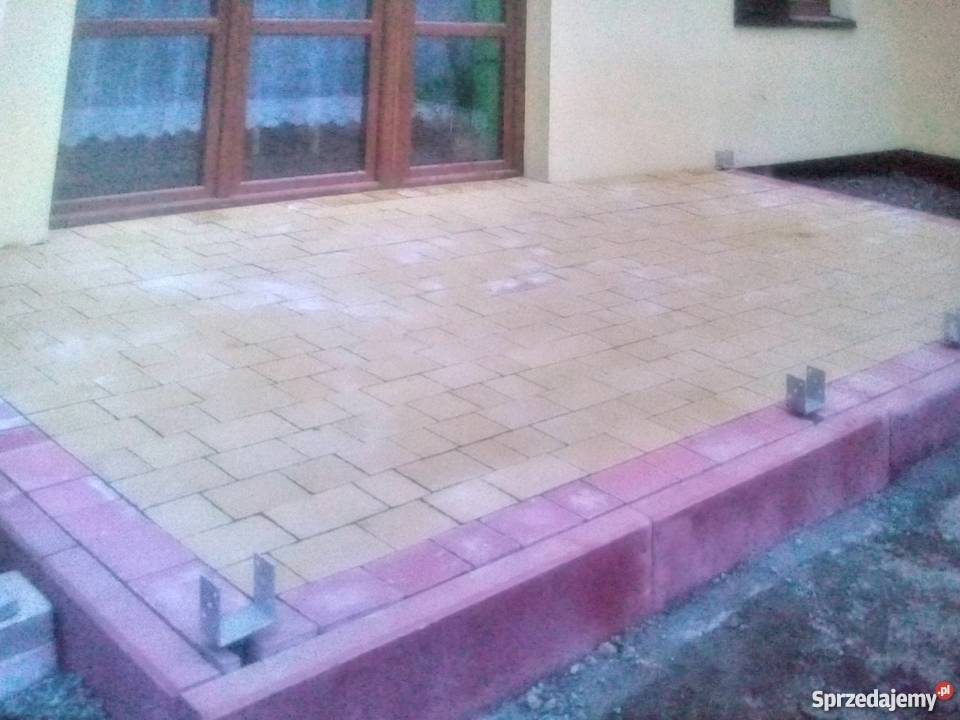 Kostka brukowa ogrodzenia ogrody Wieliczka