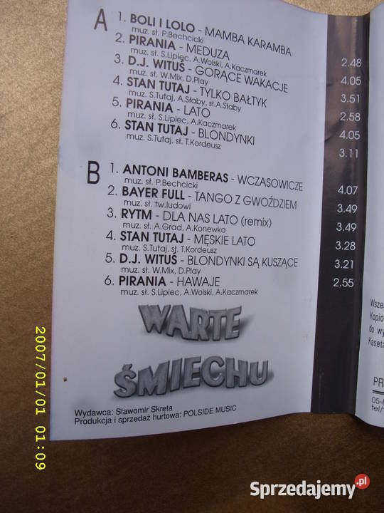 Pop kas WARTE SMIECHU Wołów