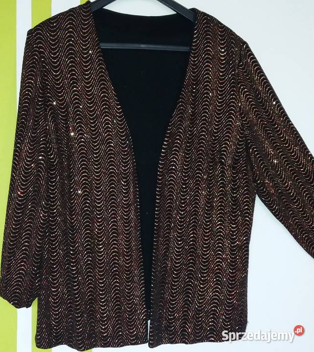 XL48 Kardigan ala żakiet na karnawał i okazje