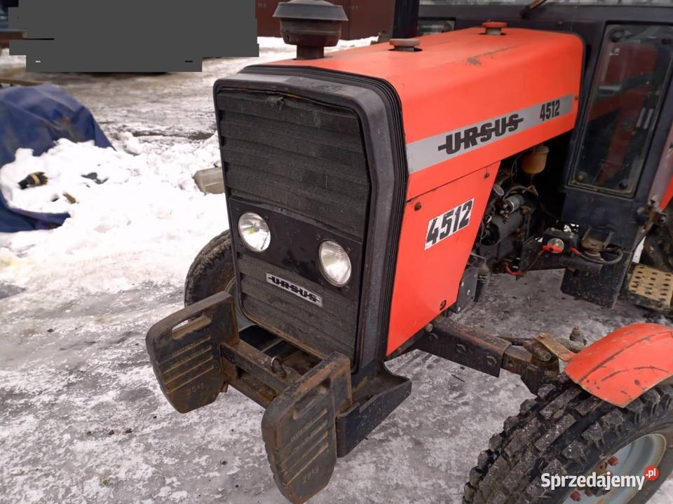 Ciągnik Ursus 4512 Ukł. ham. do przyczep pneum. lubelskie Kraśnik