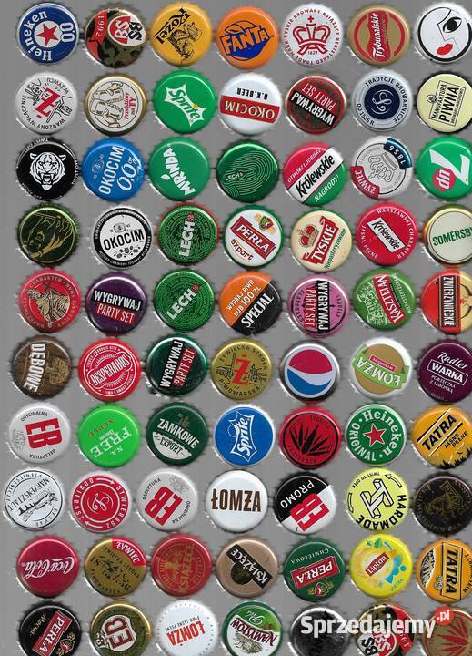 Kapsle polskie z piw i napojów KPN 12 Kolekcje lubelskie Puławy