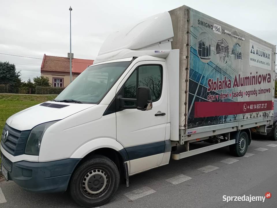 Volkswagen Crafter Plandeka 2016 ASR (kontrola trakcji) Tarnów