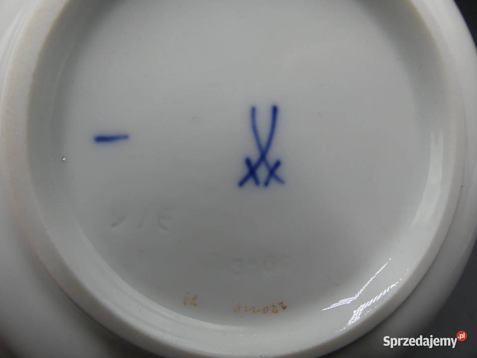 Kwiecista filiżanka do mokki espresso Miśnia Poznań