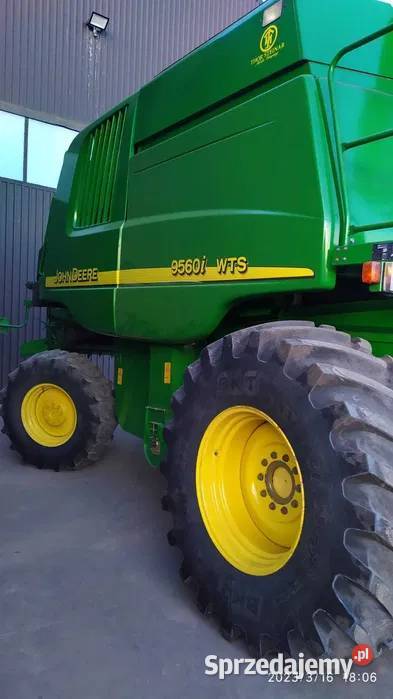 John Deere 9560i mocny kombajn z 2005 idealny na Brzeg sprzedam