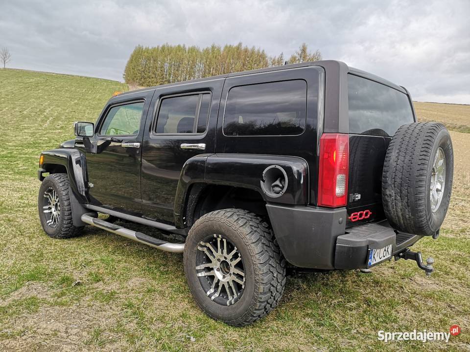 Hummer h3 35 benzyna ładny wygląd duże koła 3500cm3 Trzyciąż
