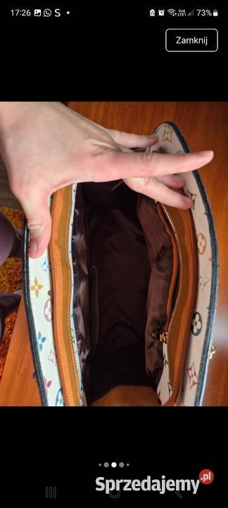 Torebka monogram LV Louis Vuitton idealna Poznań sprzedam