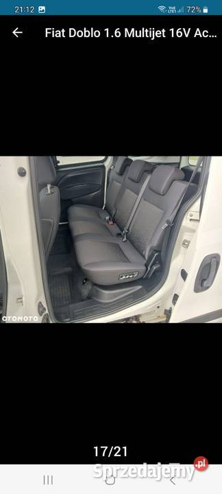 Fiat Doblo5 drzwiowy Dębica