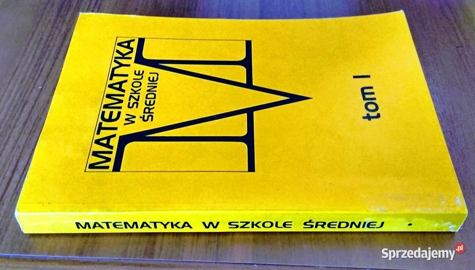 Matematyka w szkole średniej 1 School pomorskie Gdańsk