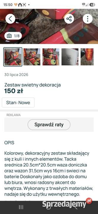 Zestaw dekoracja Międzyrzecz