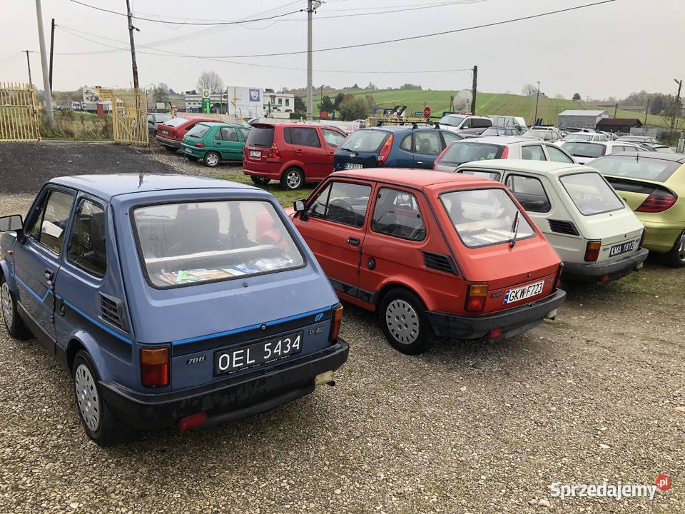 Fiat 126p BIS 3 sztuki oraz 126p 1973 1975 1978 1979 1980
