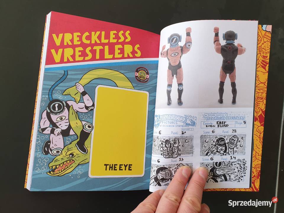 Vreckless Vrestlers Łukasz Kowalczuk komiks Gdynia