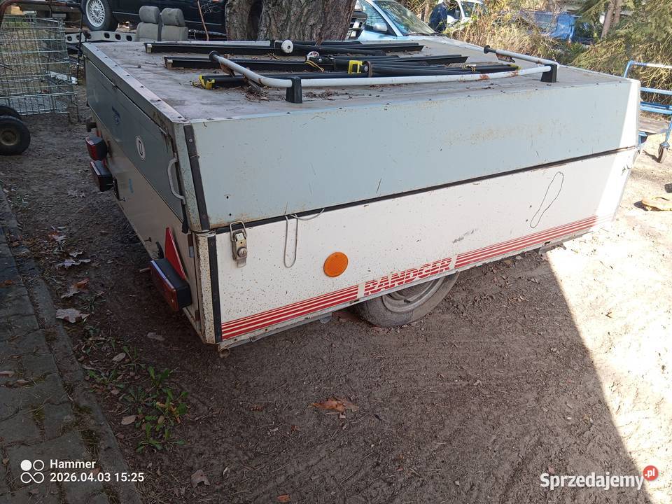 Przyczepa Kempingowa Rozkładana Przyczepy i naczepy Warszawa