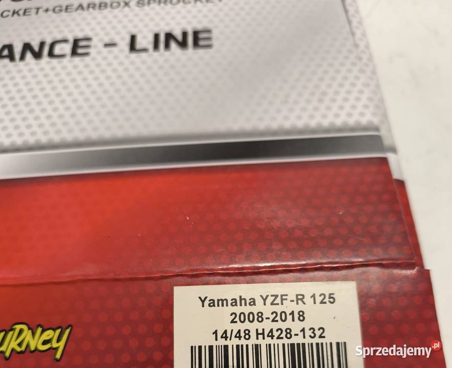 YAMAHA YZF R125 08 ŁAŃCUCH ZĘBATKI NAPĘD Racibórz