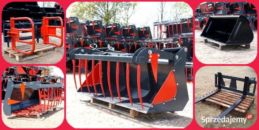 Nowy Ładowacz czołowy duży TUR EURO MONTAŻ Słupca