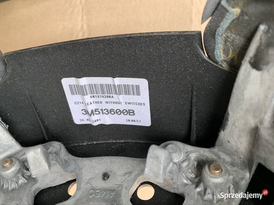 3M513600B kierownica airbag poduszka ford focus Kierownice Motoryzacja Szczecin