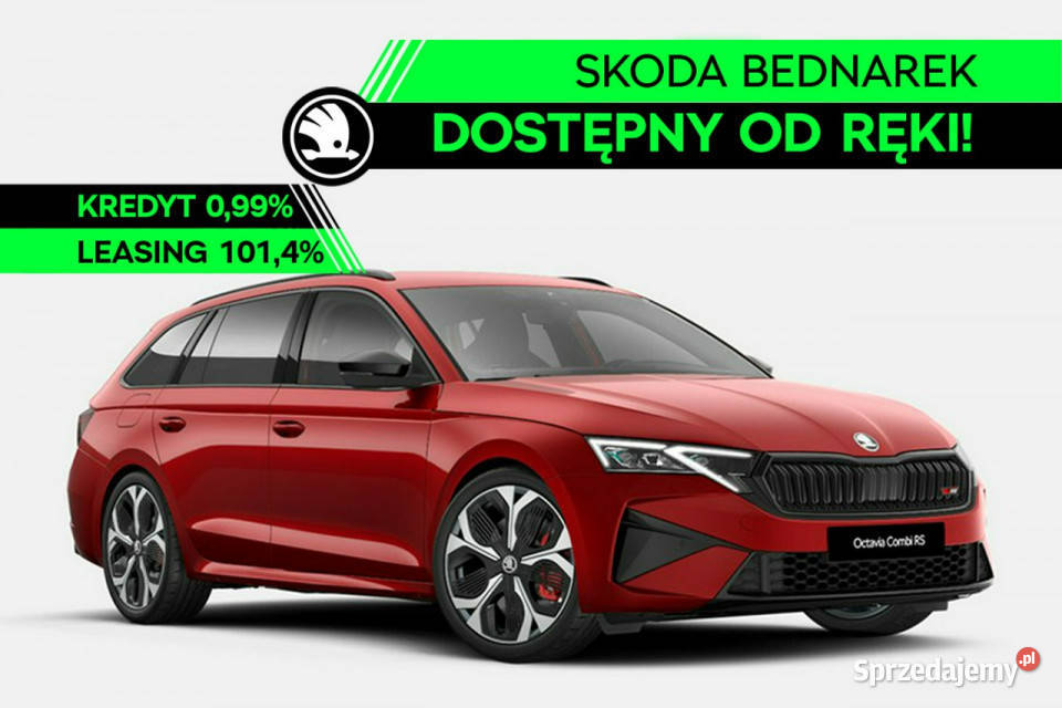 koda Octavia Combi RS 20 TSI 265 DSG Dostępna wspomaganie kierownicy Octavia Łódź