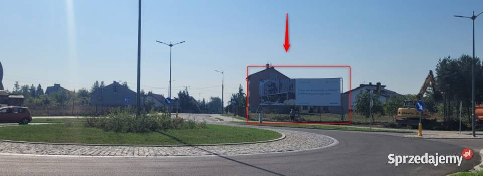 Wynajmę BILLBOARD w 06500 Mława 48 m2 największy