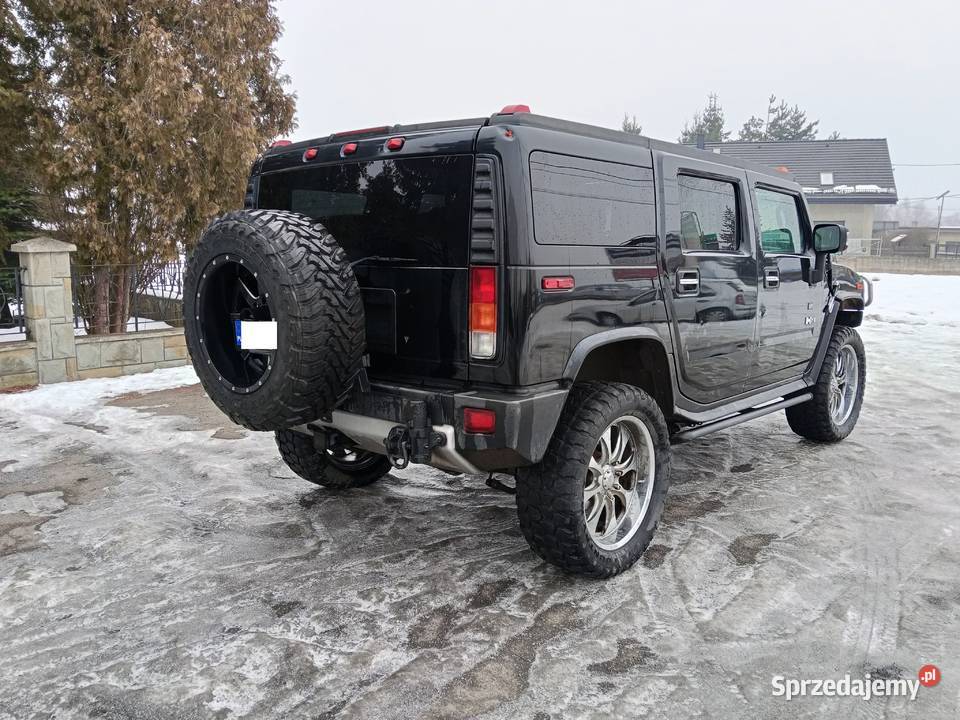 Hummer H2 62 V8 polift katB 7os Samochody osobowe Łapanów sprzedam