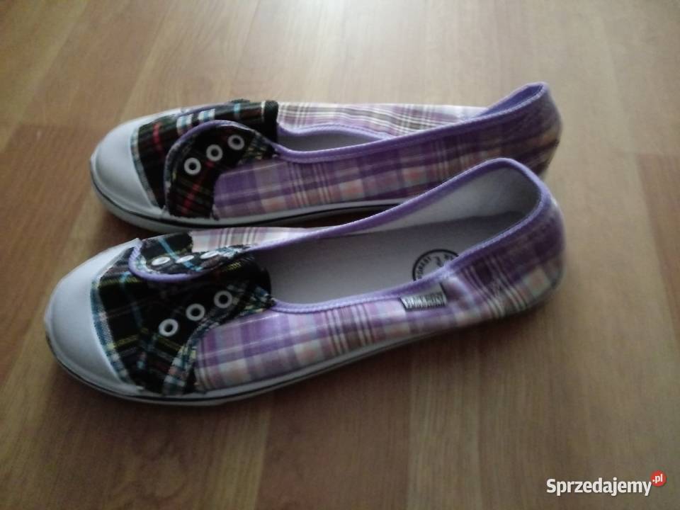 Trampki tenisówki damskie wsuwane