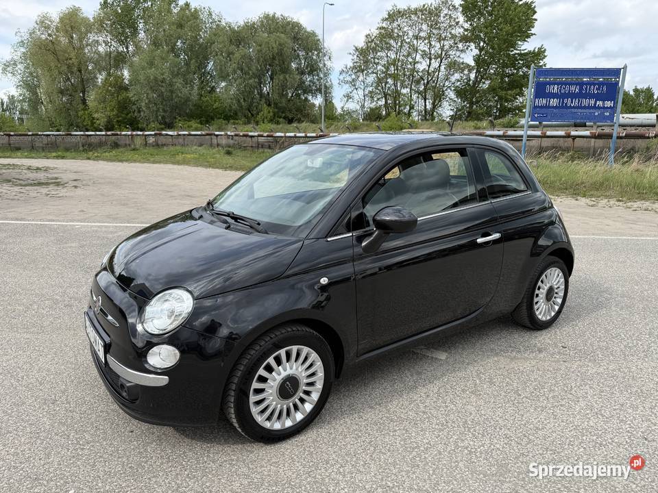 Fiat 500 12 BENZYNA Automat Xenon Panorama lakier metallic
