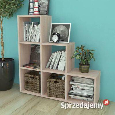 vidaXL Regał schodkowy 107 kolor dębowy242553