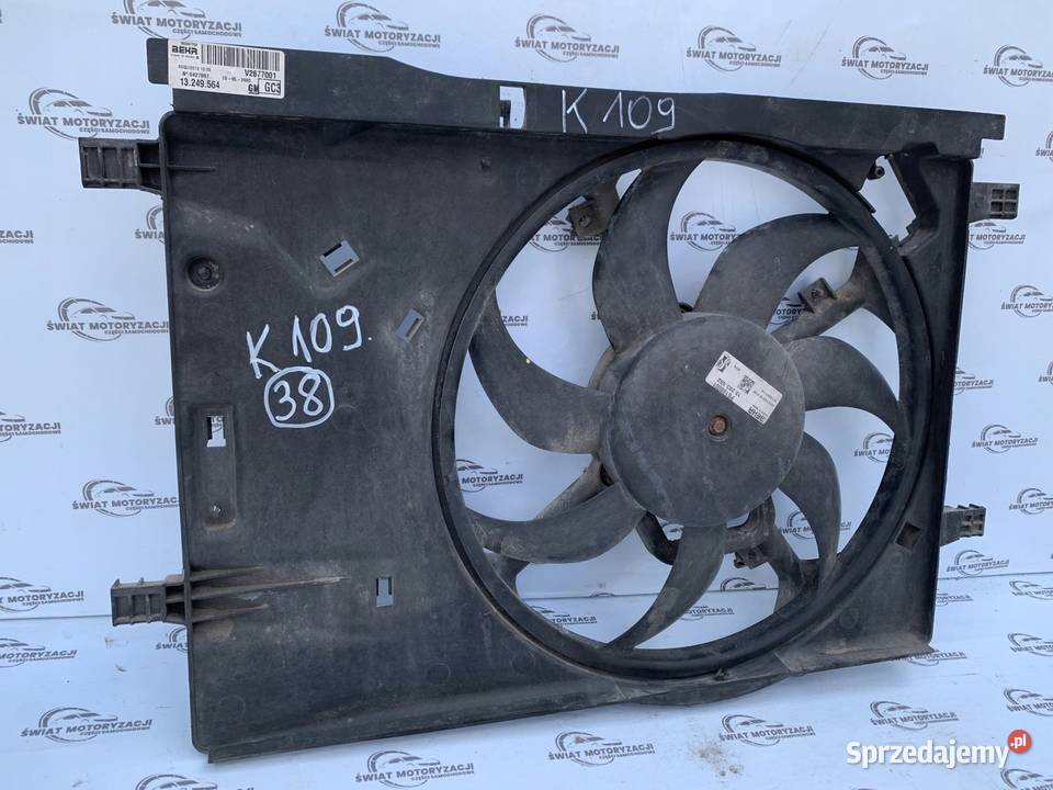OPEL CORSA D OPC wentylator chłodnicy 13249564 Kielce