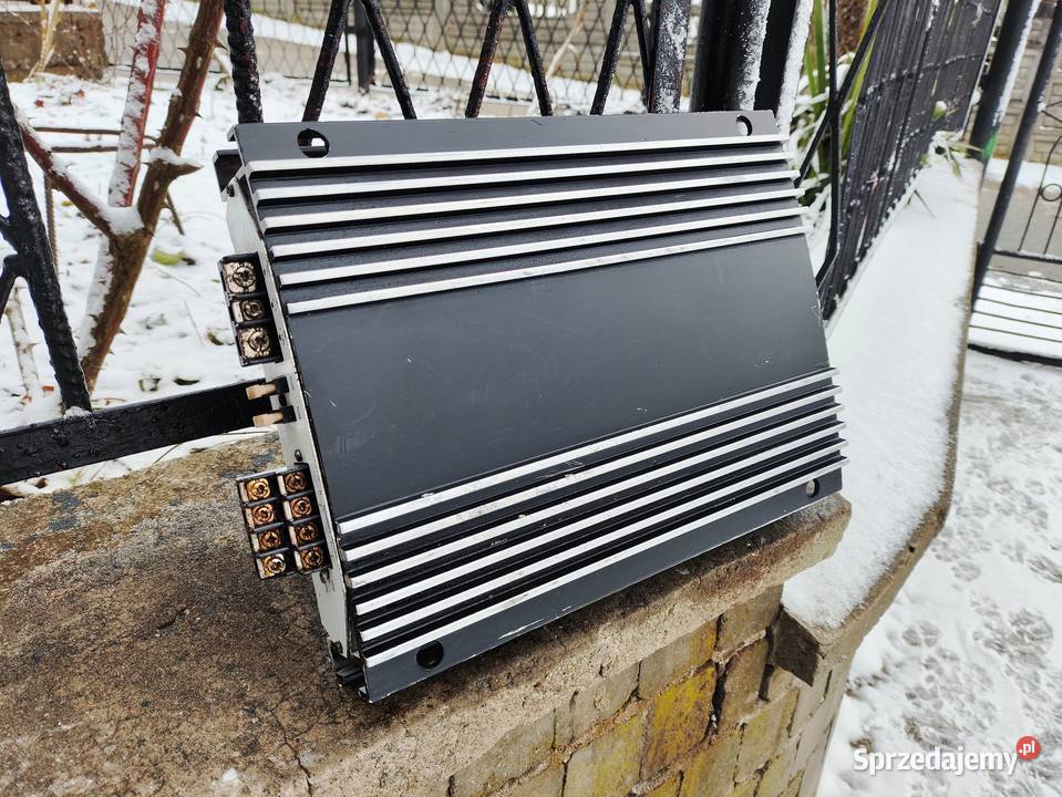 Wzmacniacz samochodowy 4 kanałowy Blaupunkt GTA Elektronika Niegowonice sprzedam