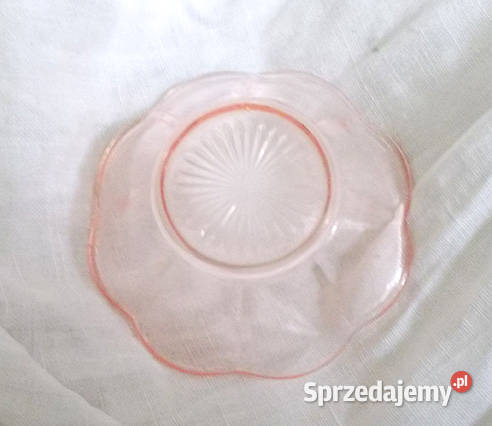 vintage salaterkaróżowa salaterka pudrowa Pozostałe