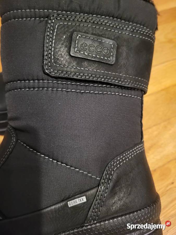 ECCO czarne 37 dłwkł 24 Rzep Nówka Warszawa