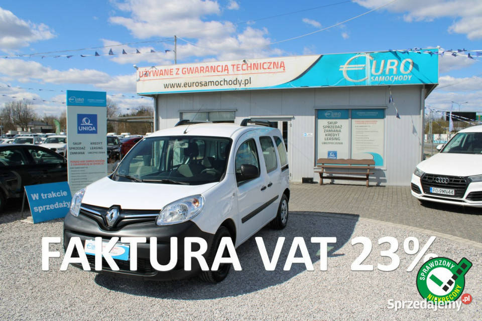 Renault Kangoo 15dCI FVat Salon Polska Gwarancja nieuszkodzony Renault Warszawa