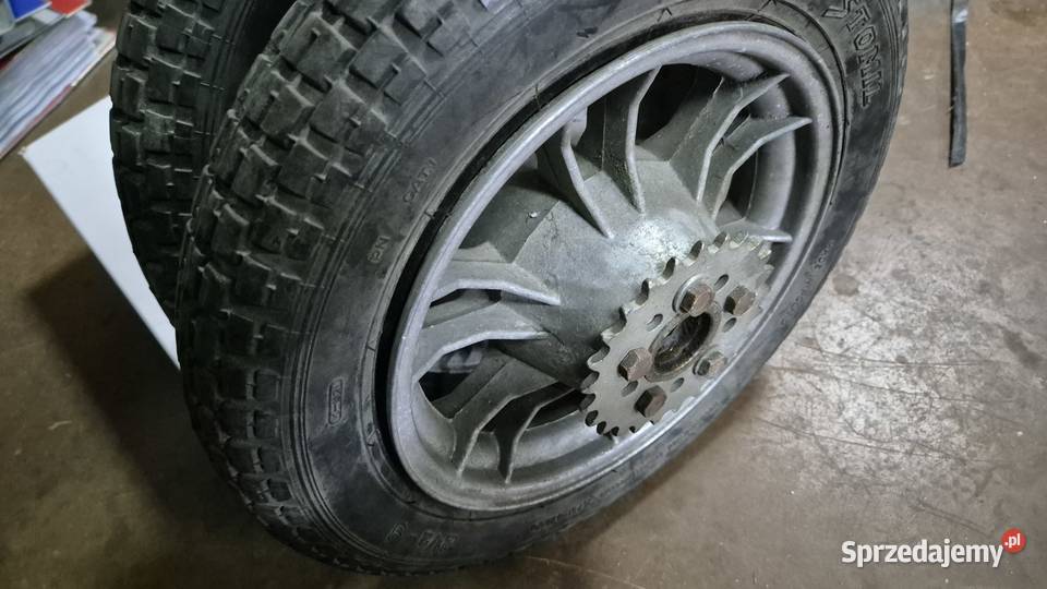Motorynka nowe koła prl stomil Hryniewicze