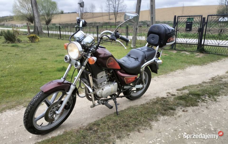 MOTOCYKL HYOSUNG CRUISER II 2 1997 STAN DŁUGIE 125cm3 Hyosung świętokrzyskie Działoszyce