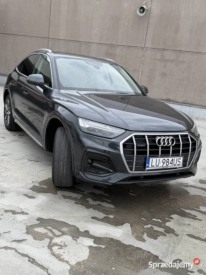 Audi Q5 sportback 2022r salon Polska benzyna Lublin