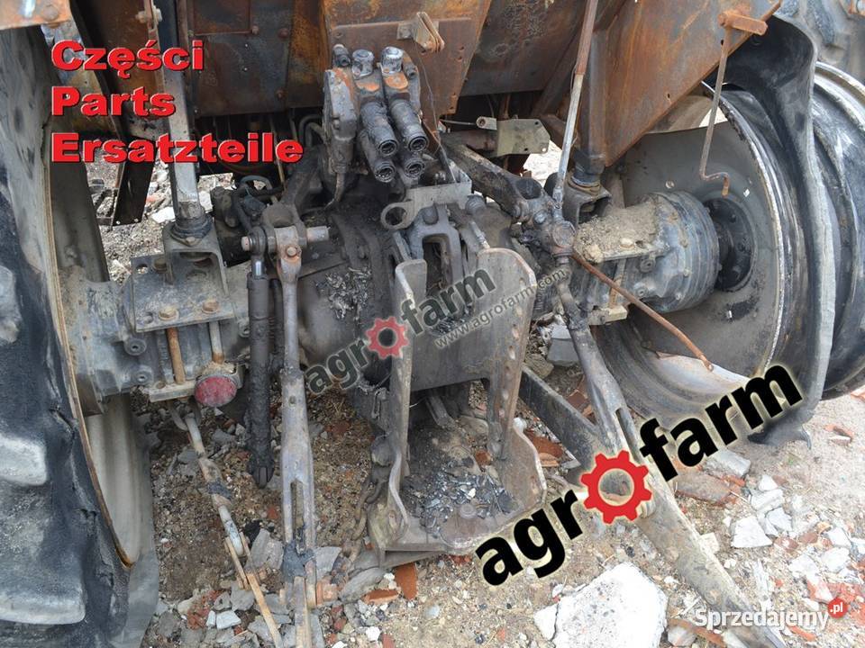 Massey Ferguson 390 części skrzynia biegów oś