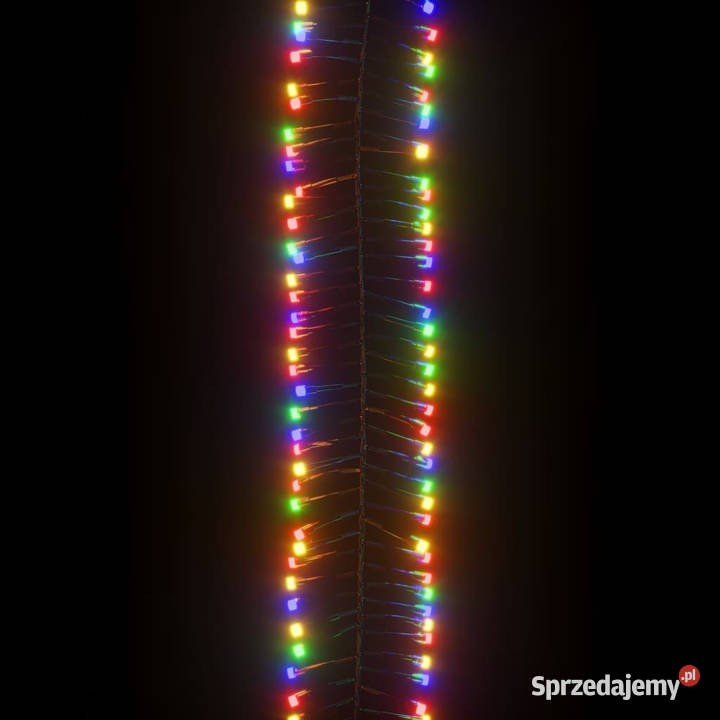 Sznur lampek LED 1000 kolorowych diod 11 m PVC Warszawa sprzedam