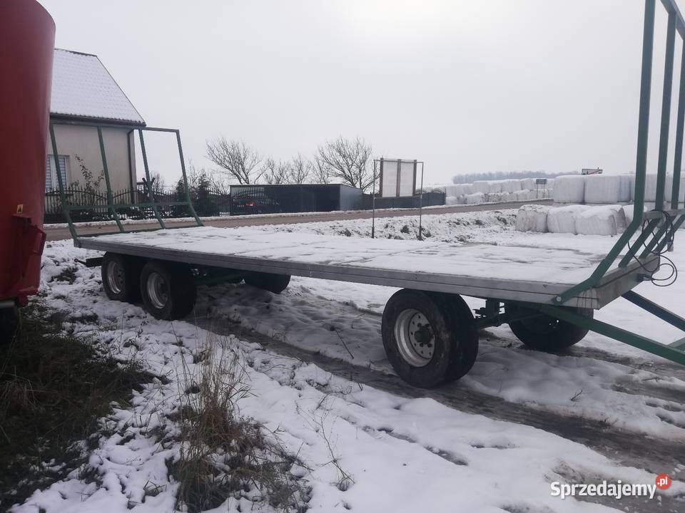 Sprzedam przyczepę platformę Zapewniam transport