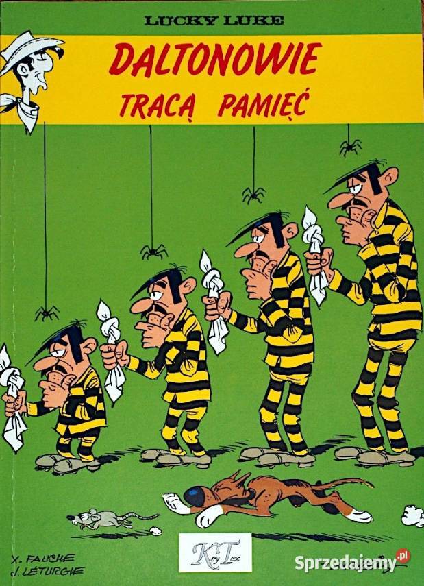 Lucky Luke Daltonowie tracą pamięć wydanie 1