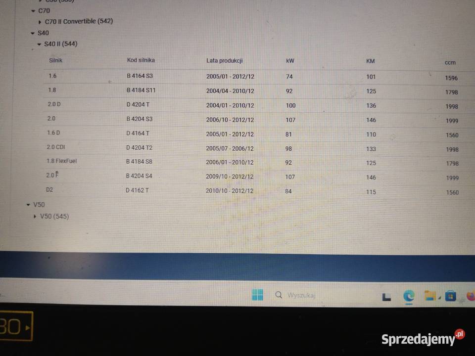 Volvo S40 chłodnica klimatyzacji Będzin