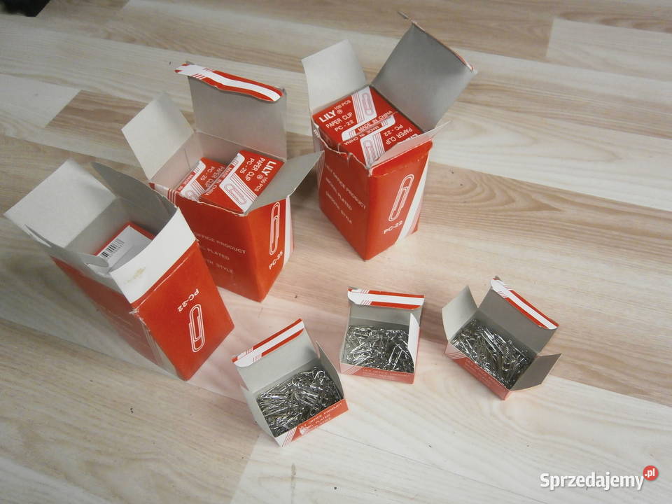 Spinacze biurowe 3000 22mm sprzedam