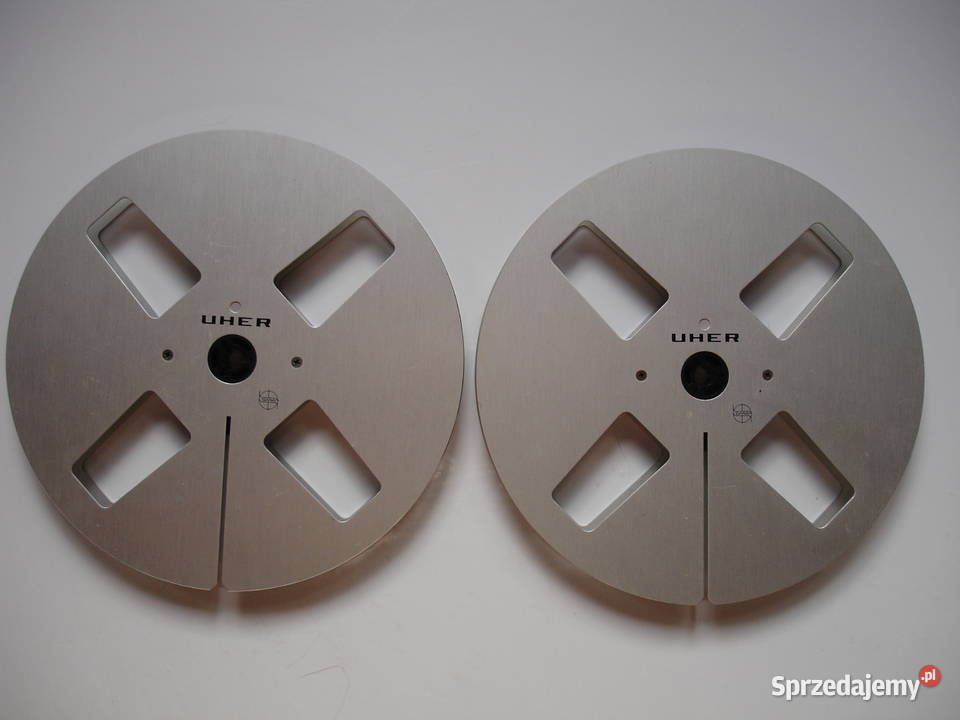 Szpula magnetofonowa ALU UHER 18 srebrna lubuskie sprzedam