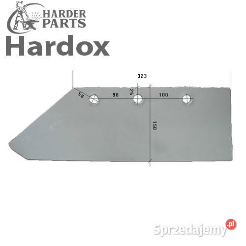Lemiesz 14 HARDOX 172401L do pługa GREGOIRE Suwałki