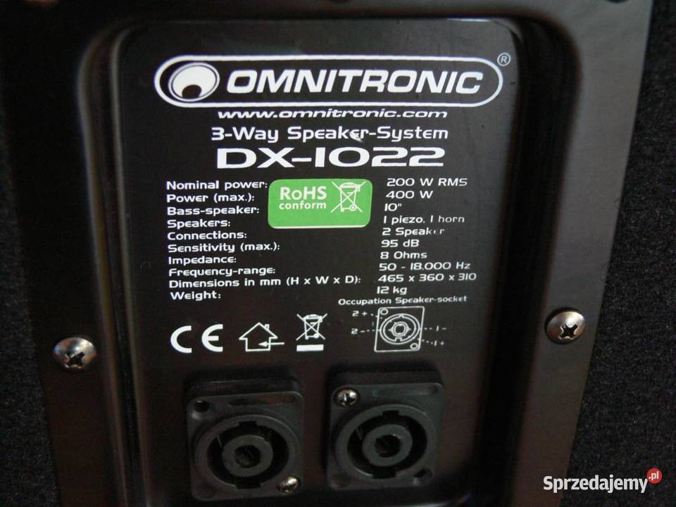 Kolumny estradowe 2 x 400 wat sprawne WYSYŁKA sprzedam