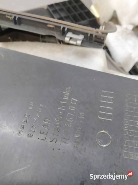 TAPICERKA BOCZEK BAGAŻNIKA PODŁOGA OSŁONA PASA