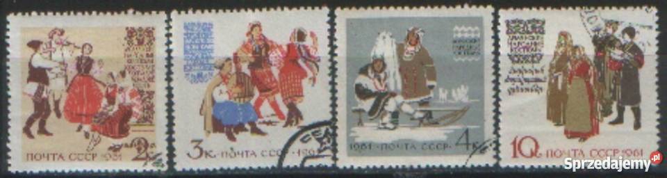 Zn ZSRR Mi 2442 4 6 kas 1961