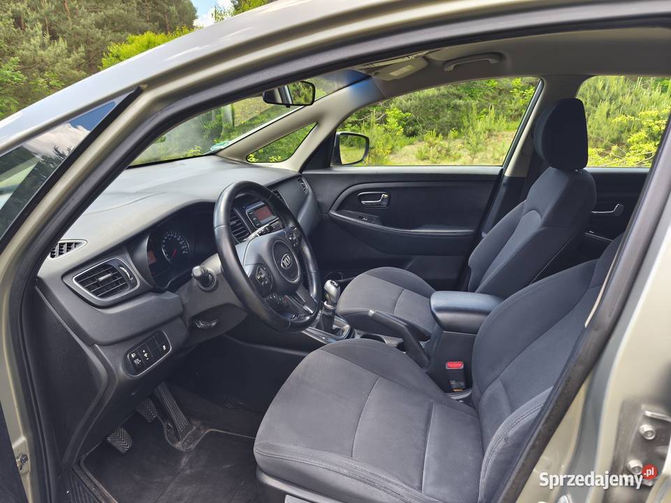 Kia Carens IV 16 Benzyna Klima 7 Osobowy z relingi dachowe śląskie Kłobuck
