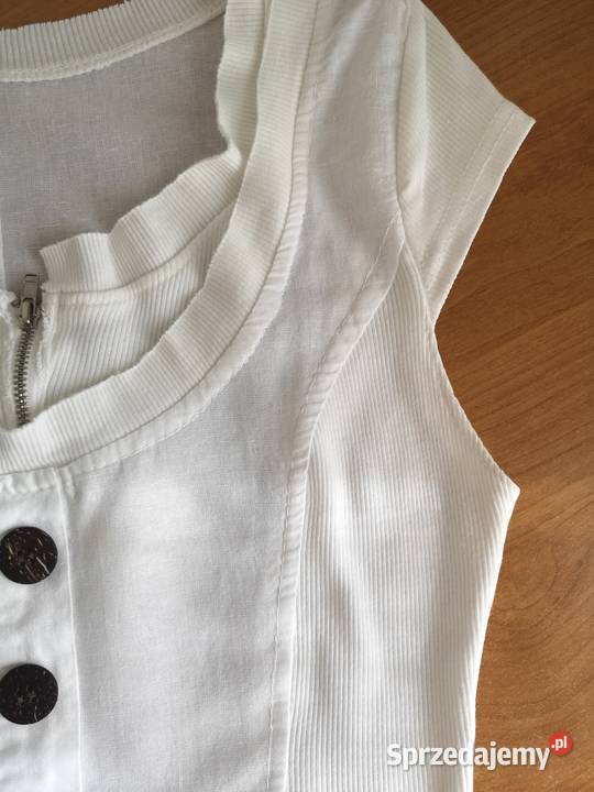 Biała sukienka na lato r3638